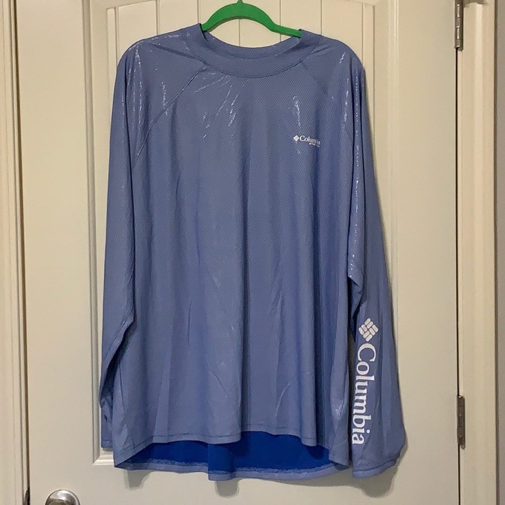 Columbia reflective UV protection shirt. XXL